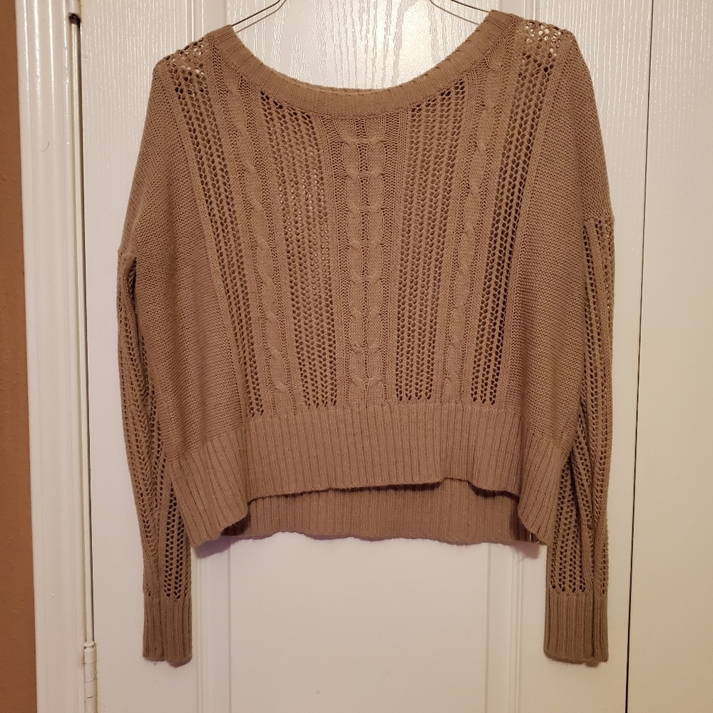 Cropped sweatshirt